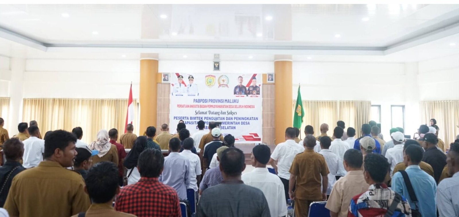 BIMTEK Penguatan dan Peningkatan Kapasitas BPD dan Pemerintah Desa di Kabupaten Buru Selatan.